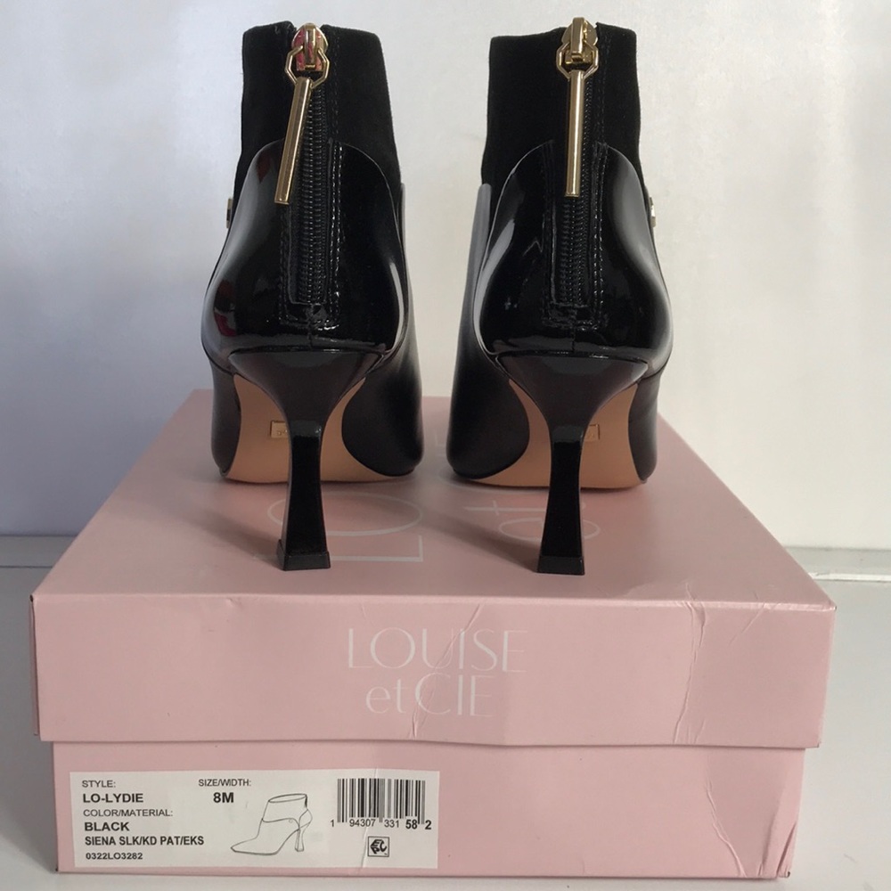 Louise et Cie Lydie Leather Heeled Booties - Picture 2 of 9